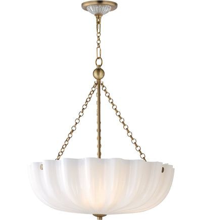Maxim Lighting - 22653WTNAB - Bundt 17.75" Semi-Flush Mount