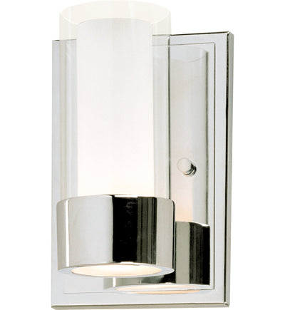 Maxim Lighting - 23071CLFTPC/BUL - Silo 7.5" Wall Sconce