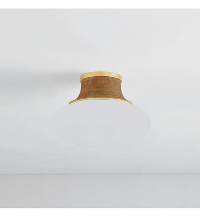 Hudson Valley - 2308-AGB - Pearl River 11" Flush Mount