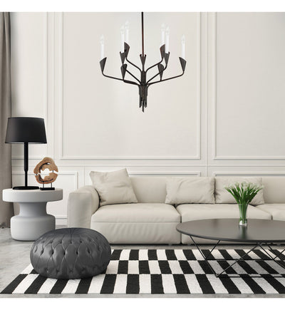 Maxim Lighting - 24349BK - Calyx 24.5" Chandelier