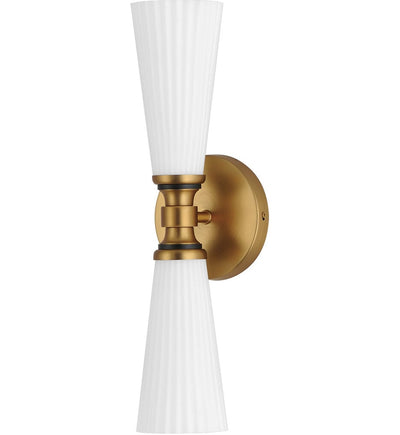 Maxim Lighting - 24822SWBKNAB - Krevat 17" Wall Sconce