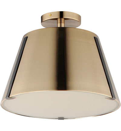 Maxim Lighting - 25170DBZHR - Carlo 13.75" Semi-Flush Mount
