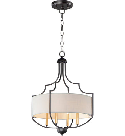 Maxim Lighting - 25284WLBZAB - Savant 20.25" Chandelier
