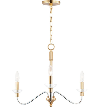 Maxim Lighting - 25373CLPCSBR - Clarion 24" Pendant