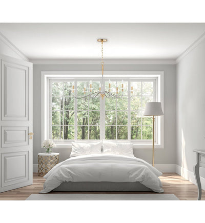 Maxim Lighting - 25378CLPCSBR - Clarion 38" Chandelier