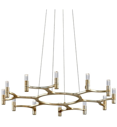 Corbett Lighting - 258-012-WSL - Nexus 38" Chandelier
