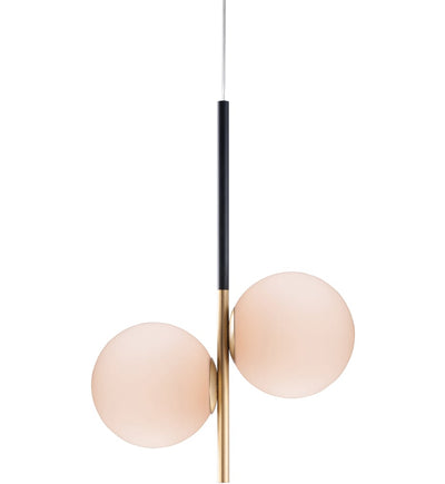 Maxim Lighting - 26035SWSBRBK - Vesper 9.75" Pendant