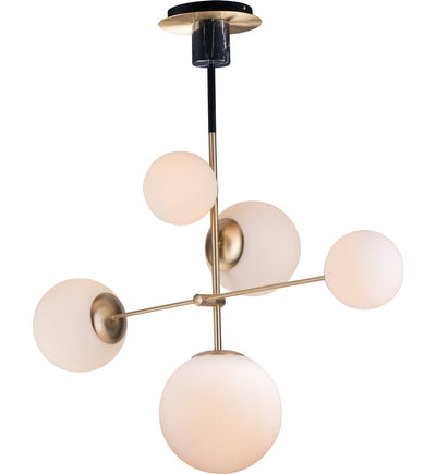 Maxim Lighting - 26037SWSBRBK - Vesper 37.5" Pendant
