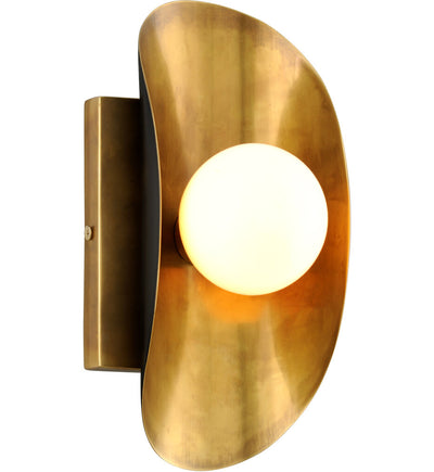 Corbett Lighting - 271-11-VB/BBR - Hopper 10" Wall Sconce