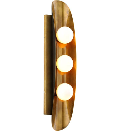 Corbett Lighting - 271-13-VB/BBR - Hopper 24" Wall Sconce