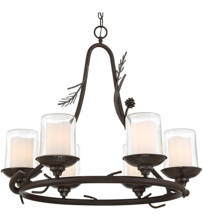 Minka-Lavery - 2756-694 - Ponderosa Ridge 28" Chandelier