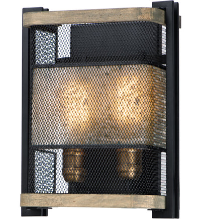 Maxim Lighting - 27562BKBWAB - Boundry 13.25" Wall Sconce