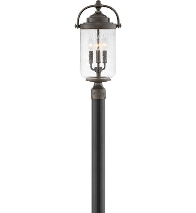 Hinkley Lighting - 2757OZ - Willoughby 3 Light Outdoor Post Mount