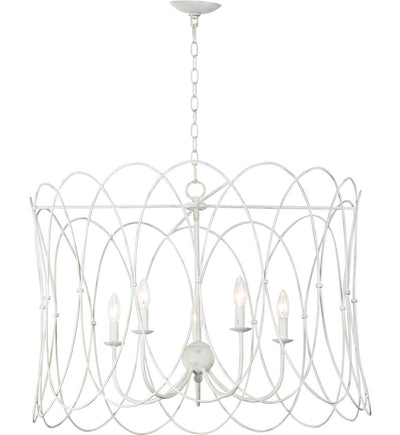 Maxim Lighting - 27596WWT - Trellis 32.25" Chandelier