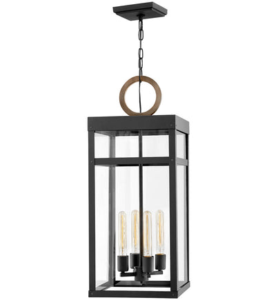 Hinkley Lighting - 2808BK-LL - Porter 12" Outdoor Pendant