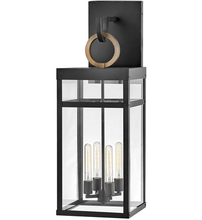 Hinkley Lighting - 2809BK-LL - Porter 35.25" Outdoor Wall Sconce