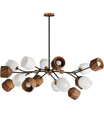 Maxim Lighting - 28279DBZAB - Akimbo 60.75" Pendant