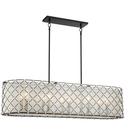 Minka-Lavery - 2869-66A - Sheer Elegance 47.88" Island Light