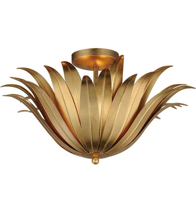 Maxim Lighting - 28710GL - Firenze 21.5-Inch Convertible Semi-Flush Mount