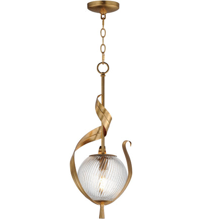Maxim Lighting - 28712CRGL - Firenze 9.25-Inch Pendant