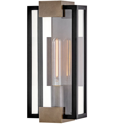 Hinkley Lighting - 29050BK - Bergen 15-Inch Outdoor Wall Sconce