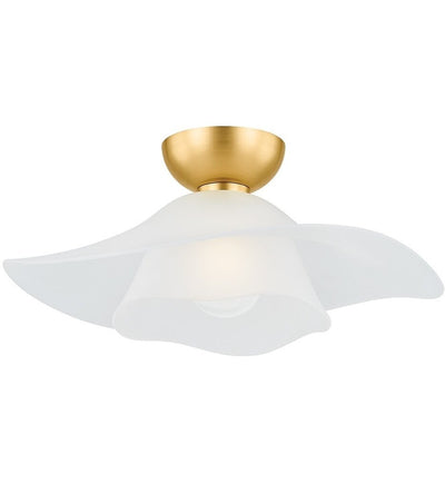 Hudson Valley - 2918-AGB - Netherlee 18" Flush Mount