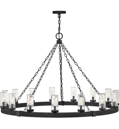 Hinkley Lighting - 29209BK - Sawyer 46" Outdoor Pendant