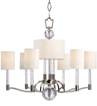 Hudson Valley - 3006-PN - Waterloo 31" Chandelier
