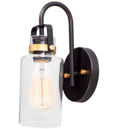 Maxim Lighting - 30170CLBZGLD - Magnolia 12" Wall Sconce
