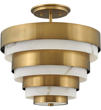 Hinkley Lighting - 30183HB - Echelon 15.5" Flush Mount