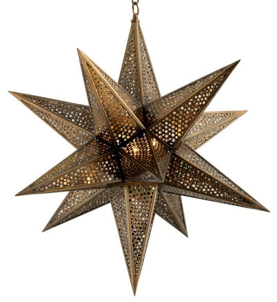 Corbett Lighting - 302-73-OWB - Star of the East 30" Chandelier