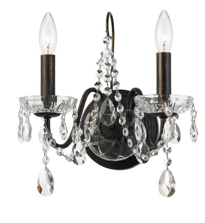 Crystorama - Butler 14" Wall Sconce