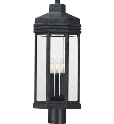 Maxim Lighting - 30220CLBKP - Wright 9" Post Light