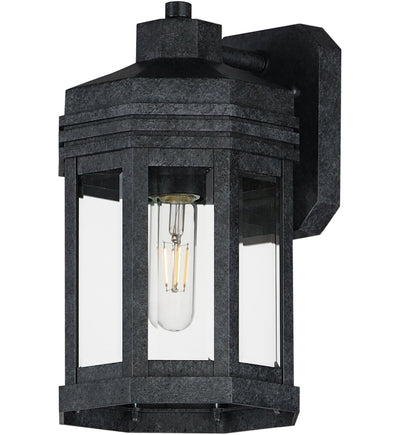 Maxim Lighting - 30221CLBKP - Wright 12.25" Outdoor Wall Sconce