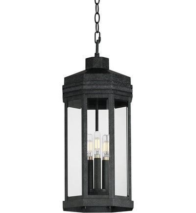 Maxim Lighting - 30229CLBKP - Wright 9" Outdoor Pendant
