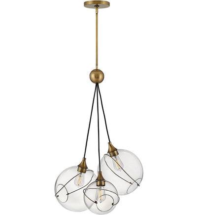 Hinkley Lighting - 30304HBR - Skye 18.25" Pendant