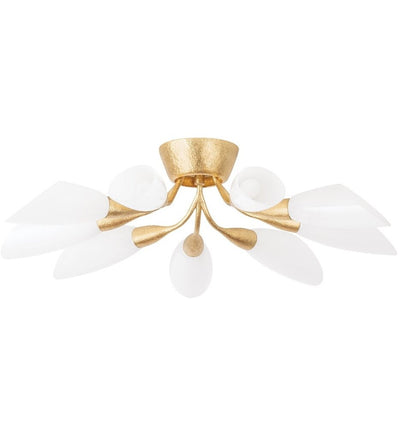 Hudson Valley - 3031-VGL - Enfield 30.75" Semi-Flush Mount