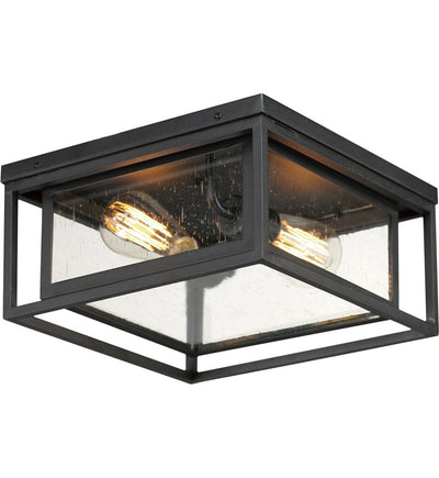 Maxim Lighting - 3031CDBK - Cabana 12" Outdoor Flush Mount