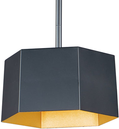 Maxim Lighting - 30331BKGLD - Honeycomb 9" Pendant