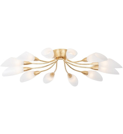 Hudson Valley - 3042-VGL - Enfield 42" Semi-Flush Mount