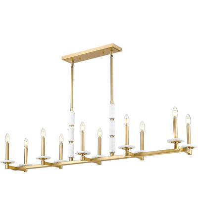 Z-Lite - 3045-10L-MGLD - Kaden 56" Linear Suspension
