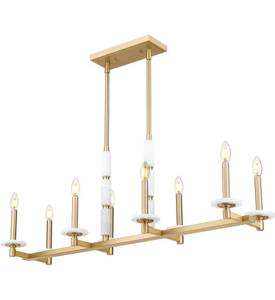 Z-Lite - 3045-8L-MGLD - Kaden 44" Linear Suspension