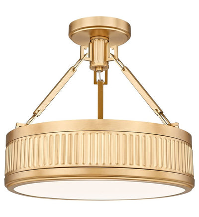 Z-Lite - Quinn 15-inch Semi-Flush Mount
