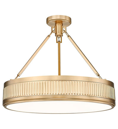 Z-Lite - Quinn 22-inch Semi-Flush Mount