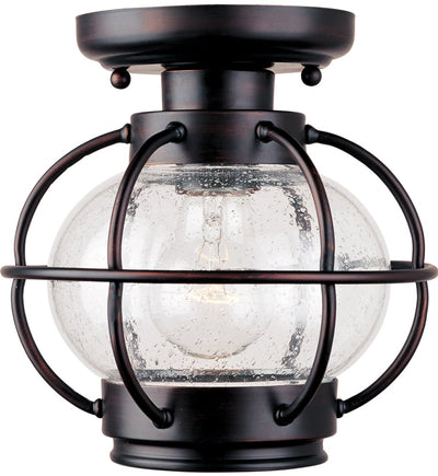 Maxim Lighting - 30508CDOI - Portsmouth 8" Outdoor Flush Mount