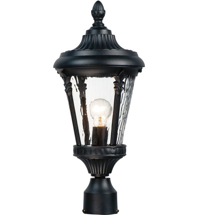 Maxim Lighting - 3050WGBK - Sentry 9" Outdoor Post Lantern