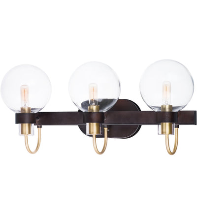 Maxim Lighting - 30513CLBZSBR - Bauhaus 23" Bath Vanity Light