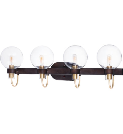 Maxim Lighting - 30514CLBZSBR - Bauhaus 33" Bath Vanity Light