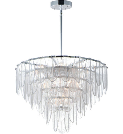 Maxim Lighting - 30737CLWTPC - Glacier 31.5" Chandelier