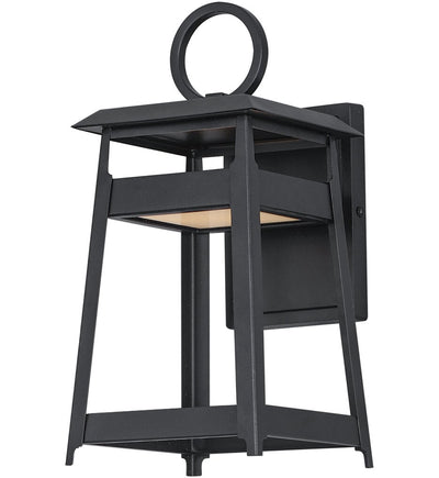 Maxim Lighting - 30742BK - Pagoda 13.5" Outdoor Sconce